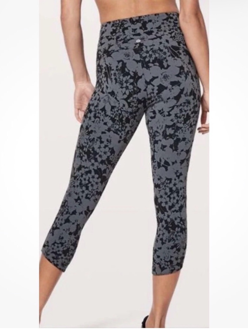 Lululemon All You Do Crop 19" Nebula Black Size 4